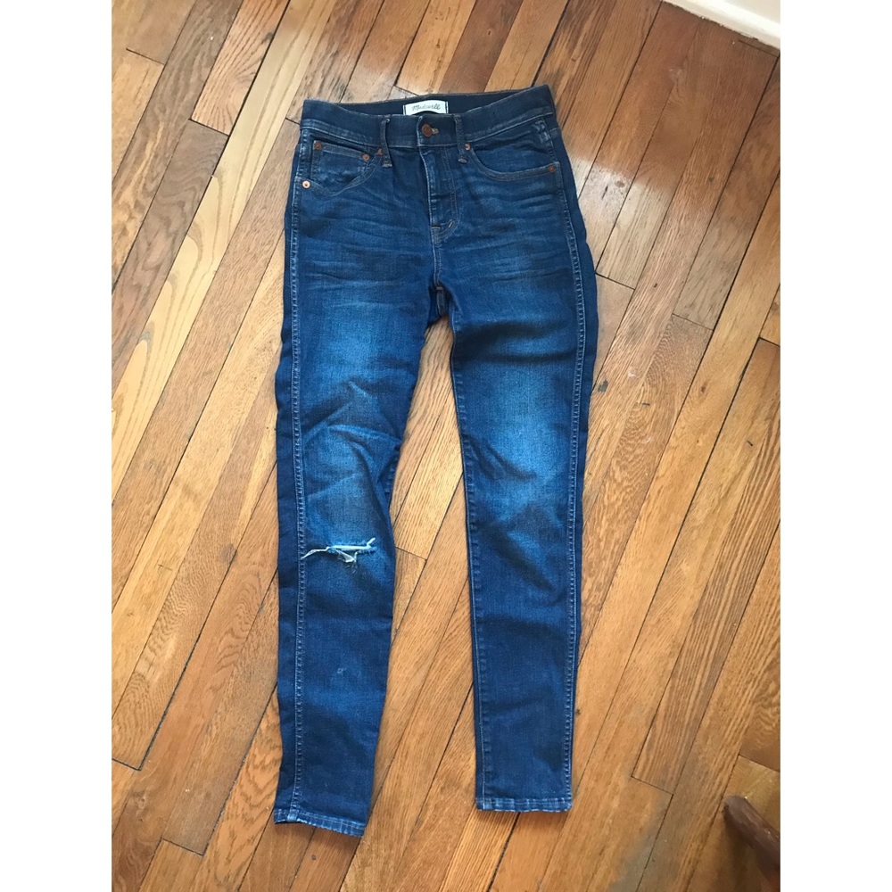 Madewell 9” high riser skinny skinny Jean